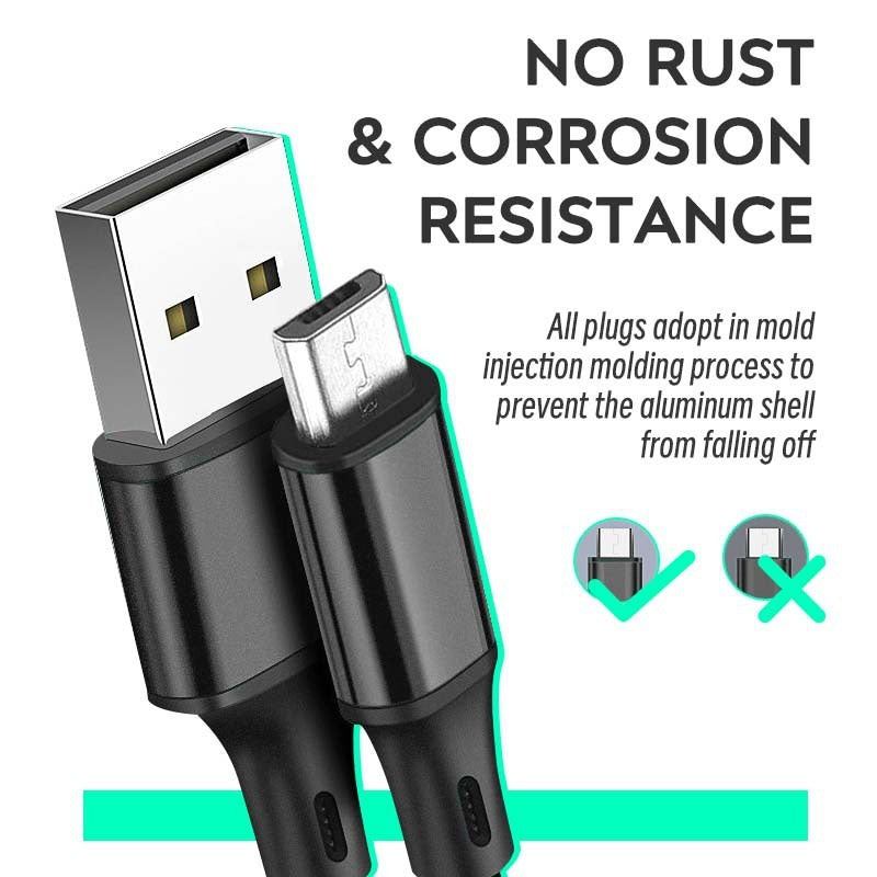 PS4 controller charging cable micro USB data cable wireless controller charging cable 1/2/3 meter connection cable