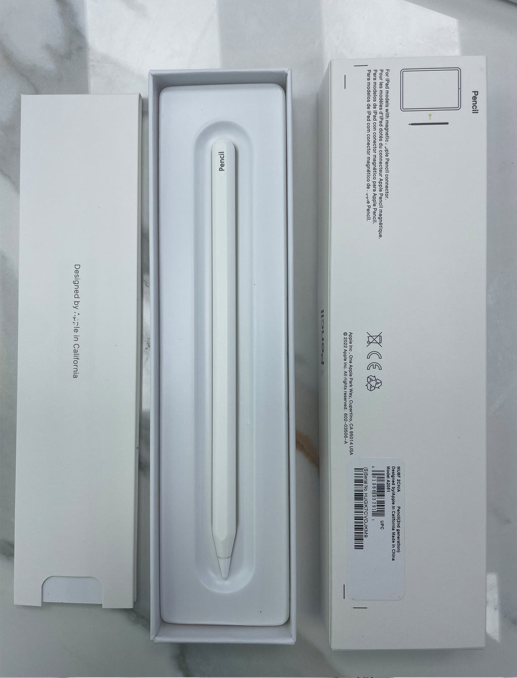 Magnetic wireless charging stylus suitable for Apple iPad tablet capacitive touch screen pen