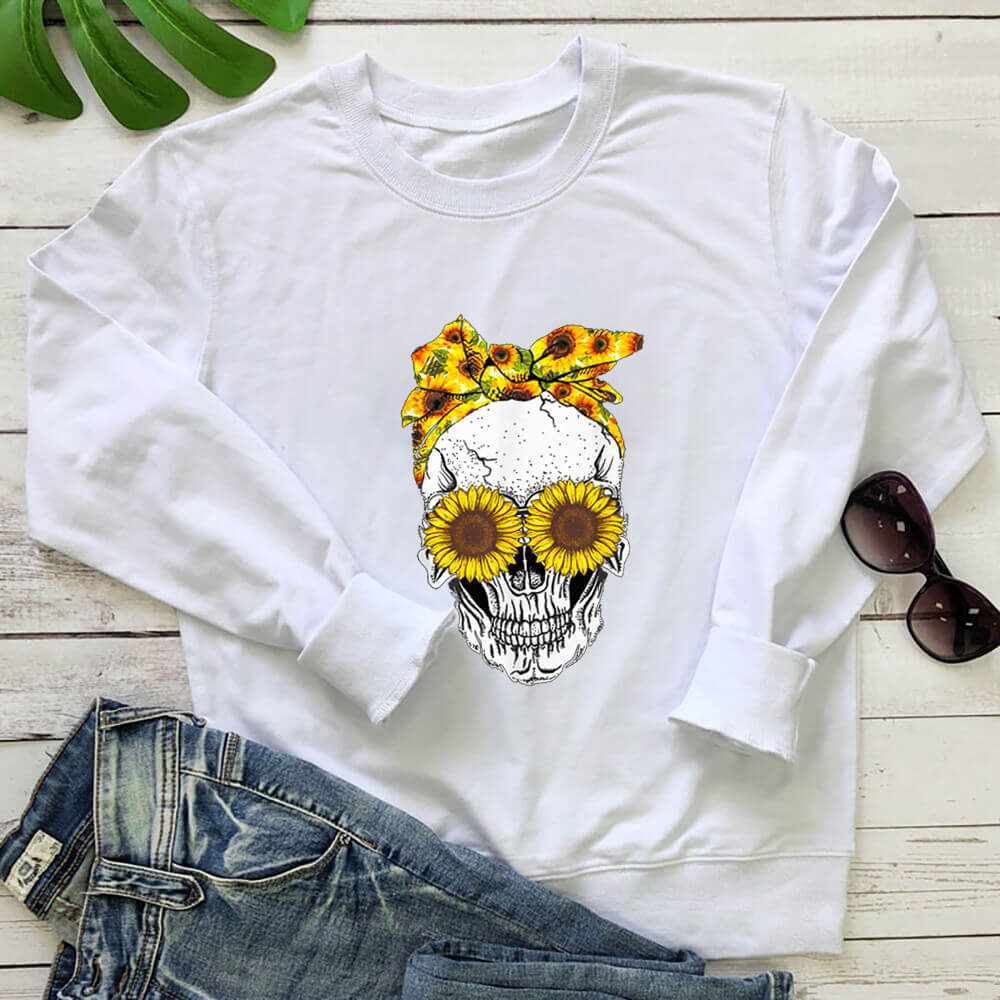 Skull Sunflower's new hoodie