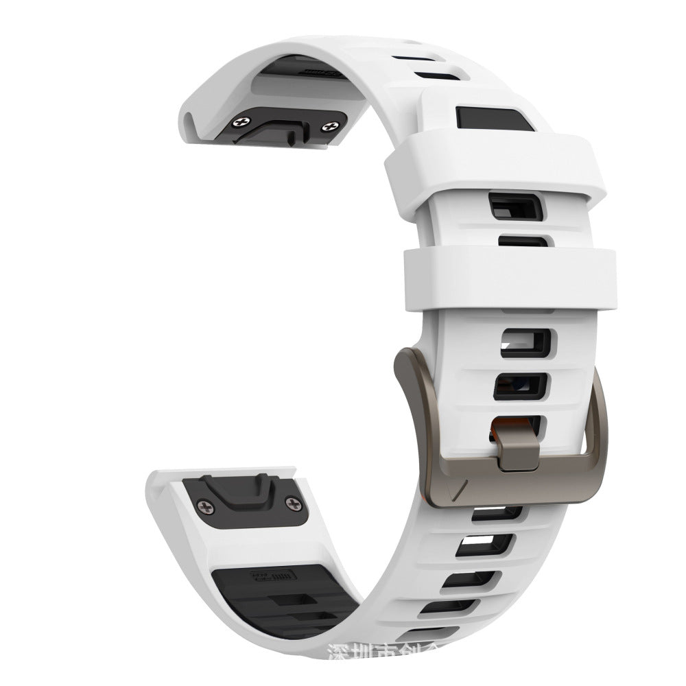 Fita de Silícone para Garmin Fenix 8 | 43/47/51mm | Quick-Release