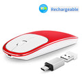 Wireless Silent 2.4G Charging Mouse Portable for Desktop and Laptop Office Use