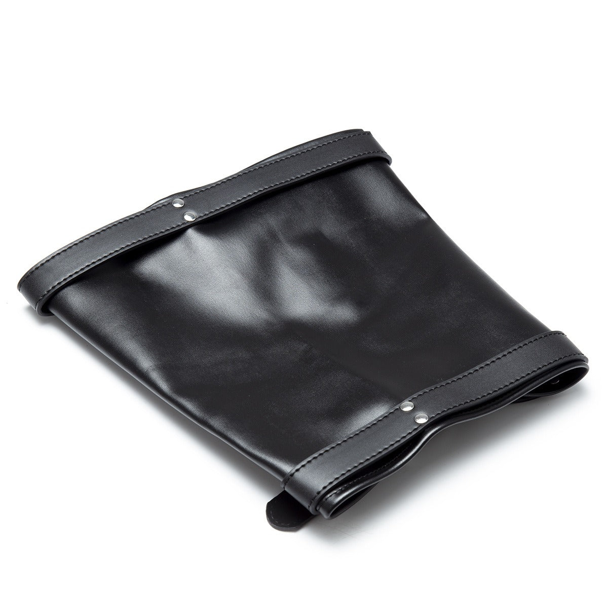 Algemas de Tornozelo em Couro para Bondage SM — Preto | Adultos (+18)