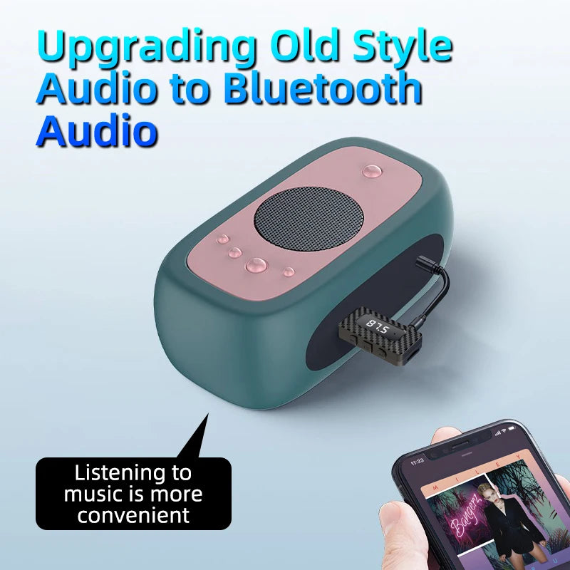 Bluetooth FM Transmitter for Car | Wireless Audio Receiver