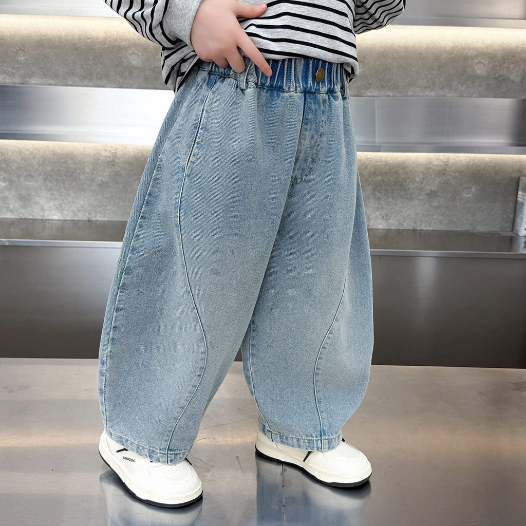 Light Color Casual Denim Jeans for Boys