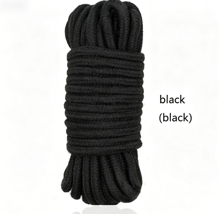 Corda de Bondage em Algodão para Casais — 5m ou 10m | SM Adultos (+18)