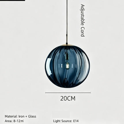 Minimalist Glass Sphere Pendant Light