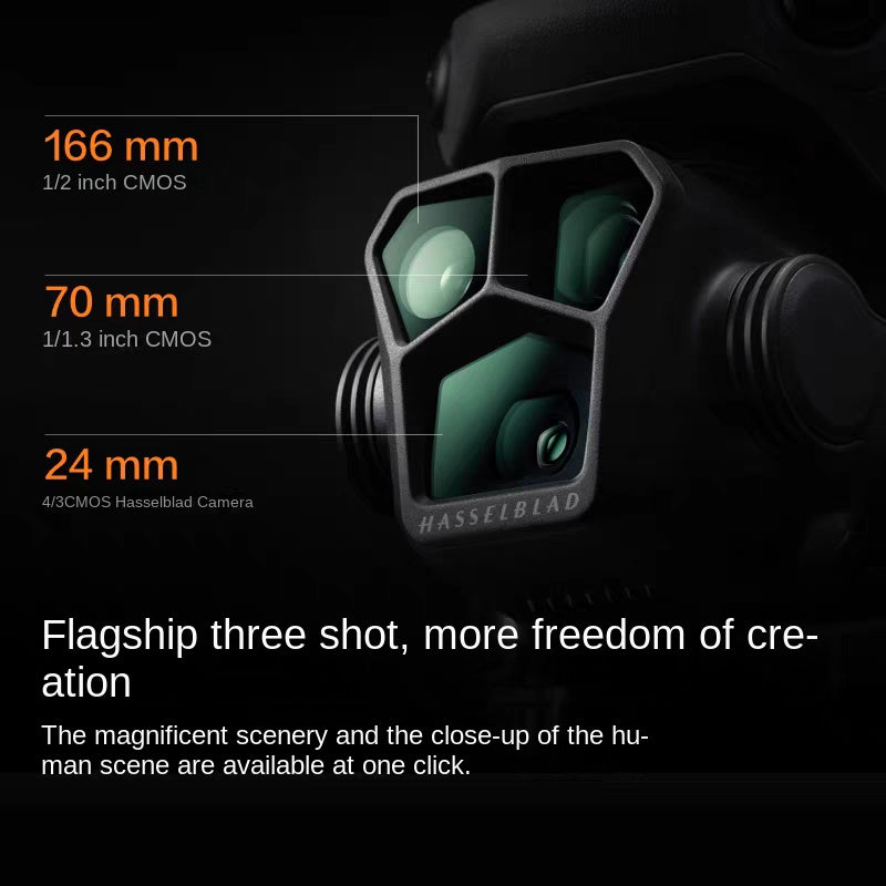 DJI Mavic 3 Pro Three-Camera Flagship Drone, DJI Mavic 3 Pro Cine HD Professional Master Edition Drone