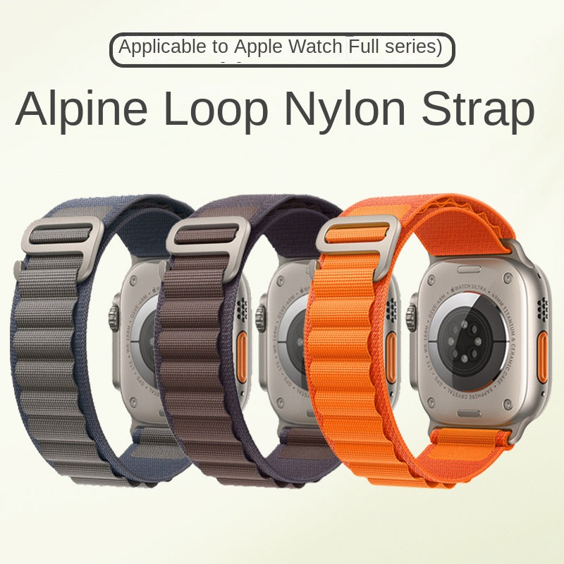 Nylon Loop Band for Apple Watch Series 11/10 Ultra | Comfort and Style
