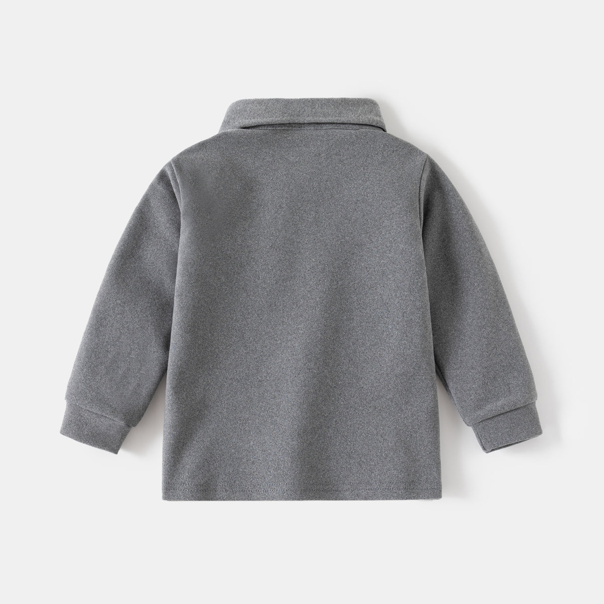 Long Sleeve Thickened Turn-Down Collar T-Shirt Baby Top Kids Clothing Wholesale