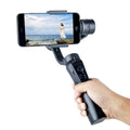 F8 mobile phone camera stabilizer, handheld three-axis anti-shake gimbal, TikTok live broadcast tripod, short video camera stabilizer