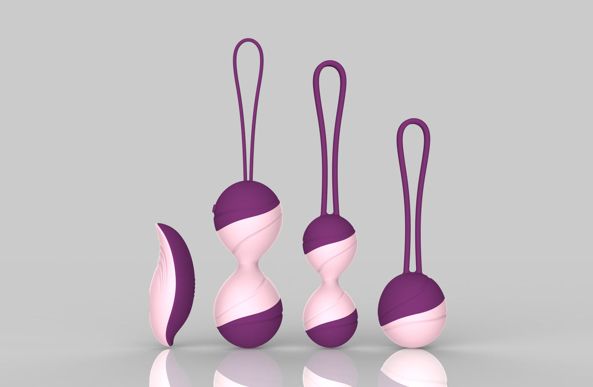 Bola Kegel 2 em 1 — Exercício e Massagem com 10 Modos de Vibração | Adultos (+18)