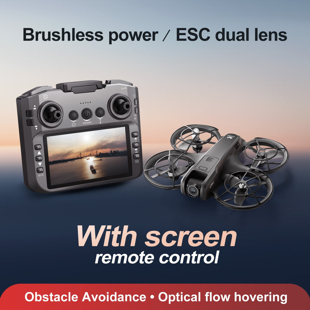 Foldable GPS Drone with Screen for Aerial Photography Remote Control Aircraft