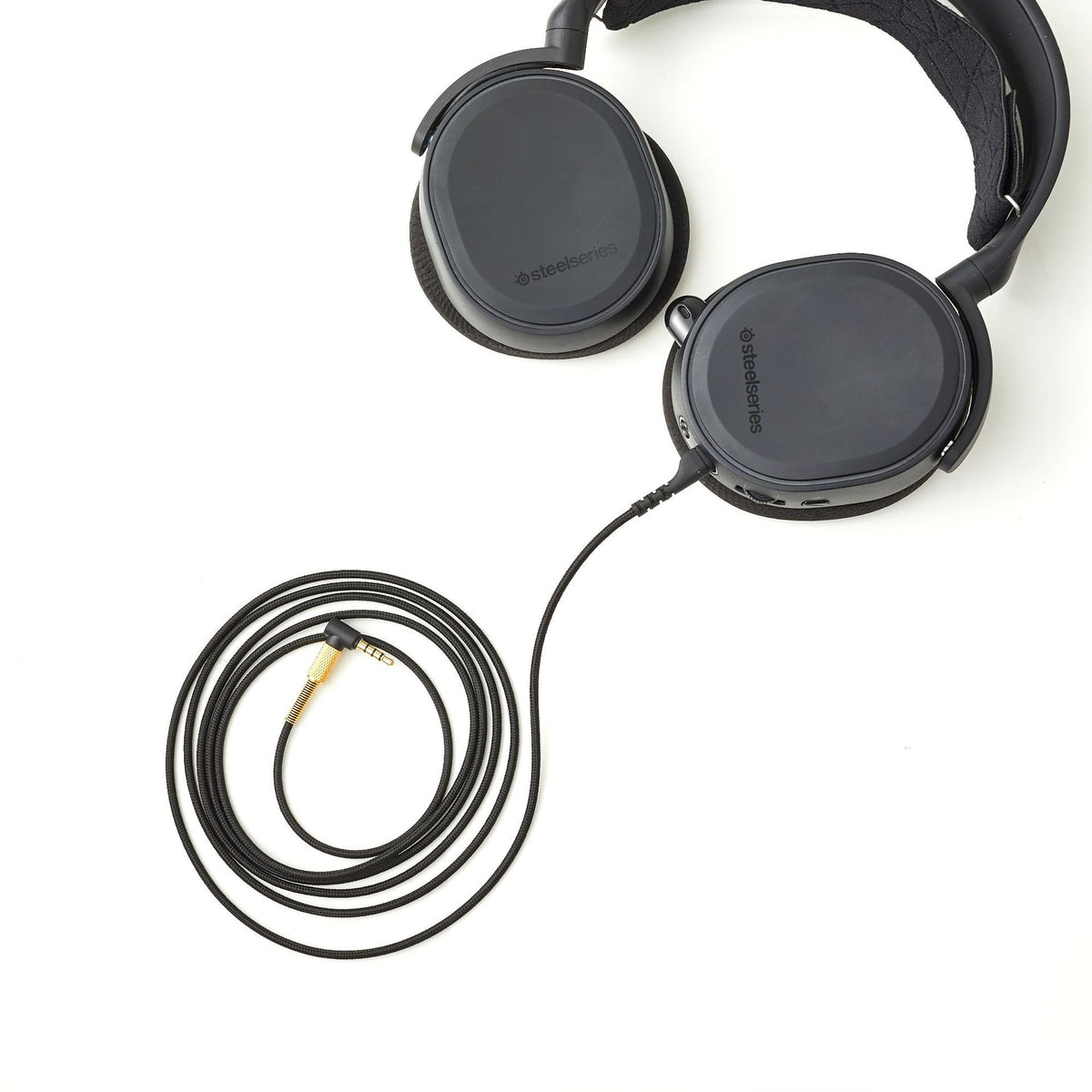 Suitable for SteelSeries Arctis 3 5 7 Pro Mini Jack USB Braided Headphone Cable