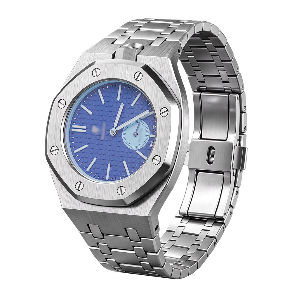 Caixa modificada em aço inoxidável com caixa e bracelete modificadas Royal Pop Metal