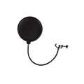 Direct Factory Supply Windscreen for Live Streaming Microphone Double Layer Capacitor Mic Windscreen for Broadcaster Recording Studio Microphone Windscreen