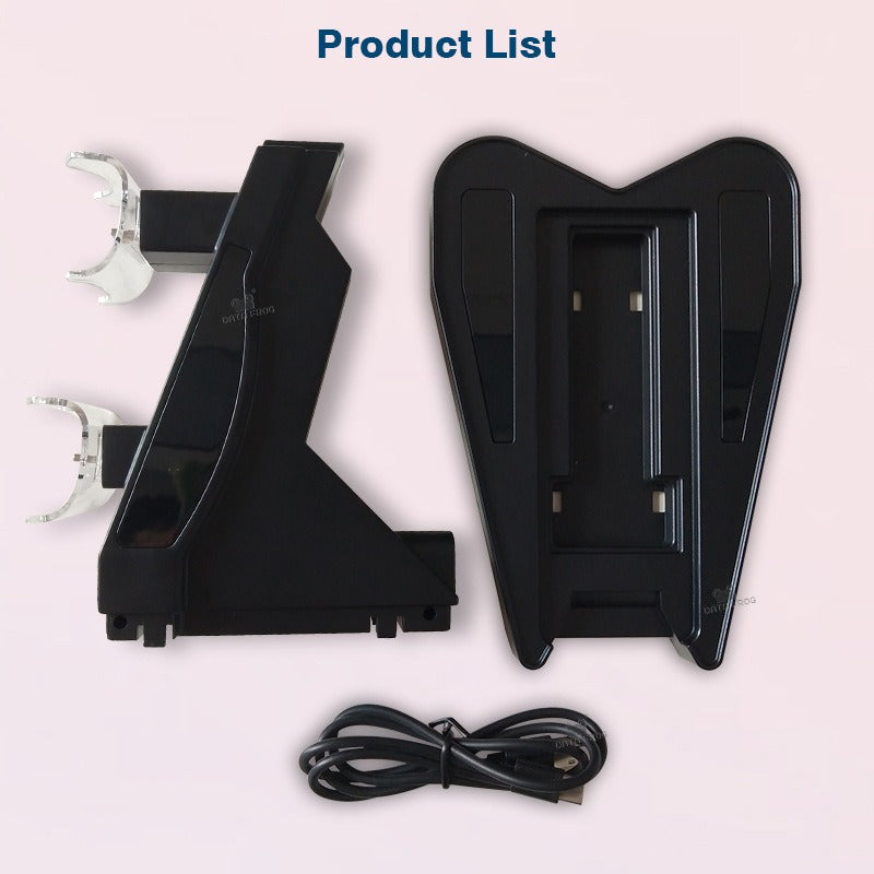 Suitable for PS5 controller charging dock, P5 game controller charger, PS5 controller stand charger, PS5 controller accessories