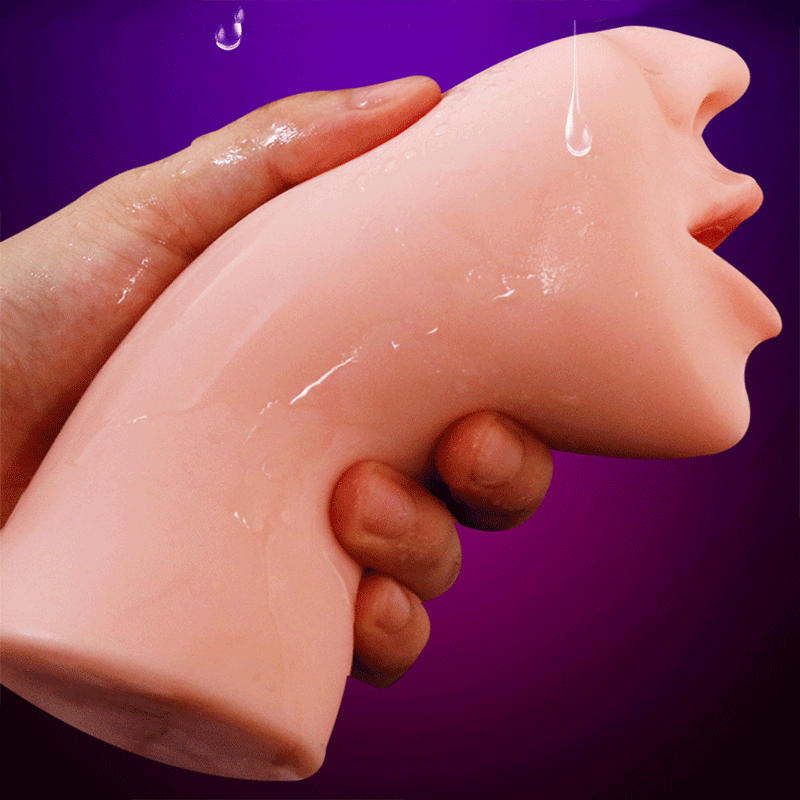3D Male Masturbator — Mouth and Deep Throat | Medical-Grade Silicone | Adults (+18)