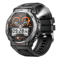 KT85 Smart Watch Bluetooth Call Flashlight Heart Rate Oximeter Step Multifunctional Outdoor Watch