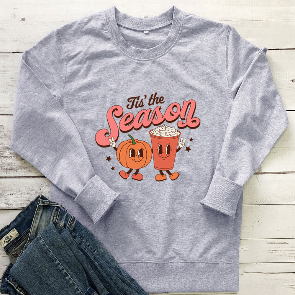 Pumpkin printed hoodie