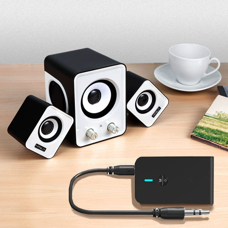 Adaptador Bluetooth 5.0 USB para TV e PC 2-em-1 – Transmissor e Recetor Sem Fios