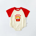 Cartoon Romper Summer New Baby Short Sleeve Bodysuit Infant Onesie