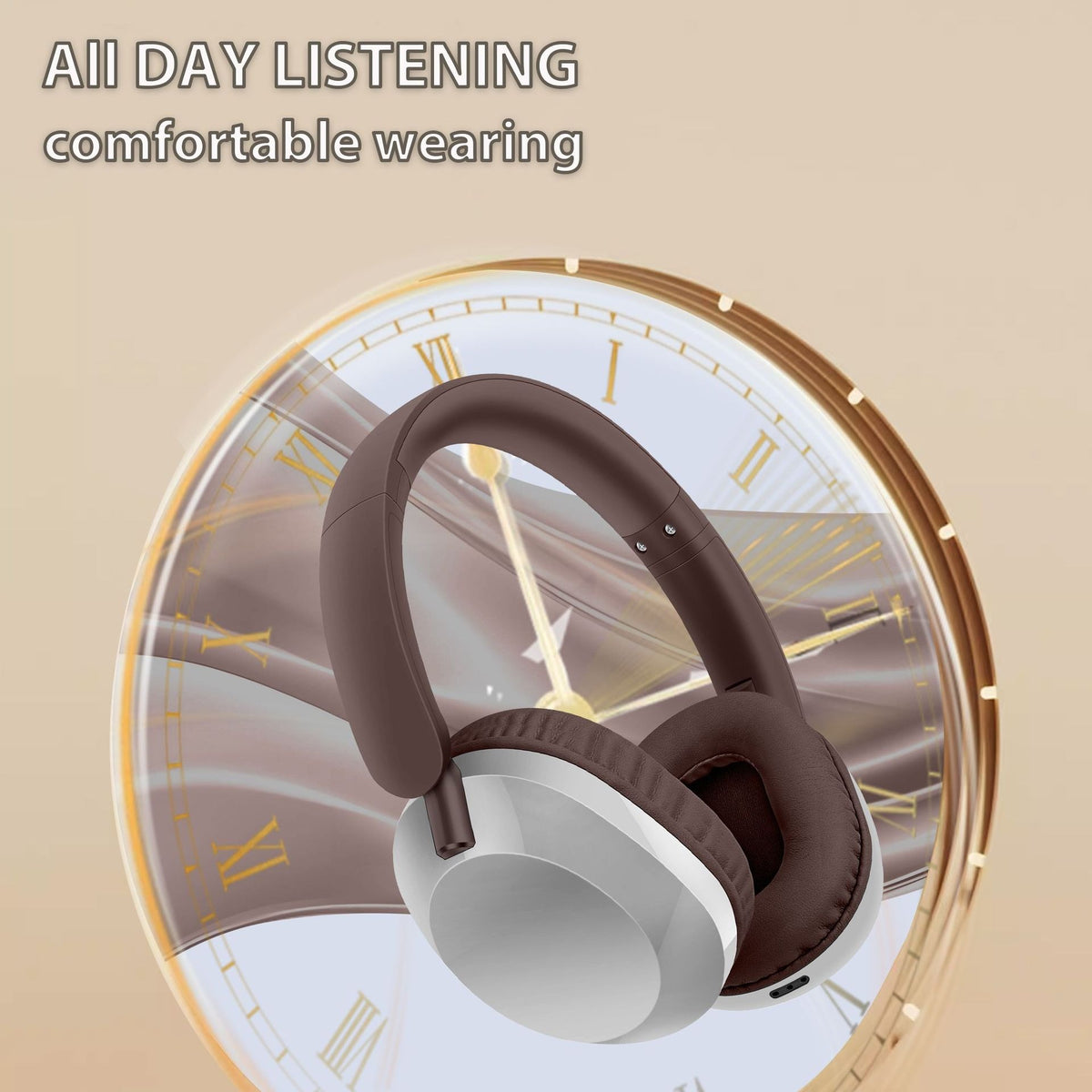 AKZ-30 Bluetooth earphones wireless headset high aesthetic value card reading heavy bass