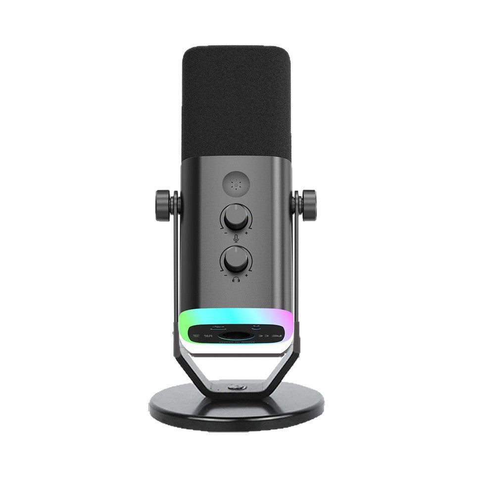 Condenser Microphone for Computer Live Streaming, Karaoke Recording, and Audio Pickup; Universal Capacitor Mic for Mobile Phone, Karaoke Singing, and Gaming