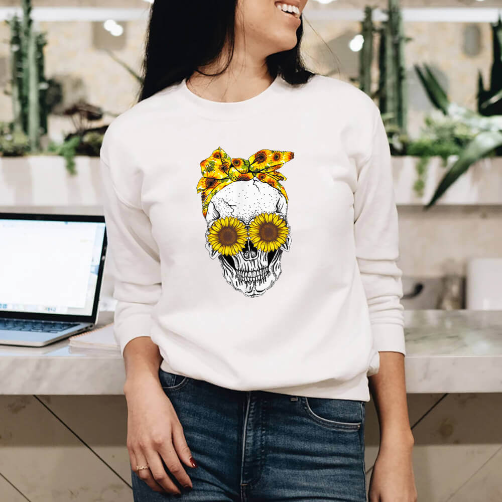 Skull Sunflower's new hoodie