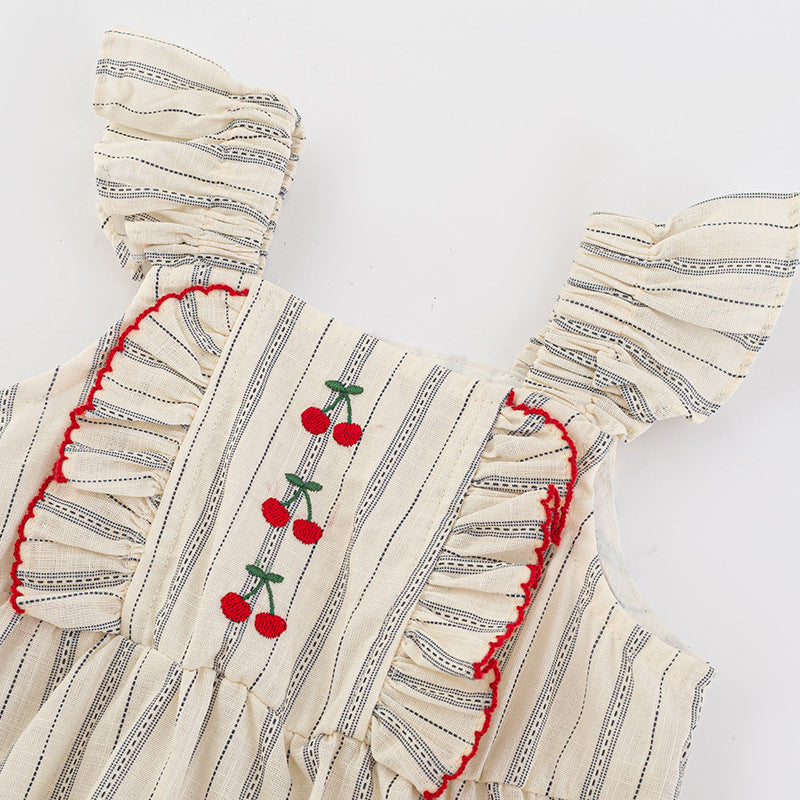 Cotton Baby Onesie Summer Outfit Infant Short Sleeve Romper Newborn Bodysuit Crawling Suit