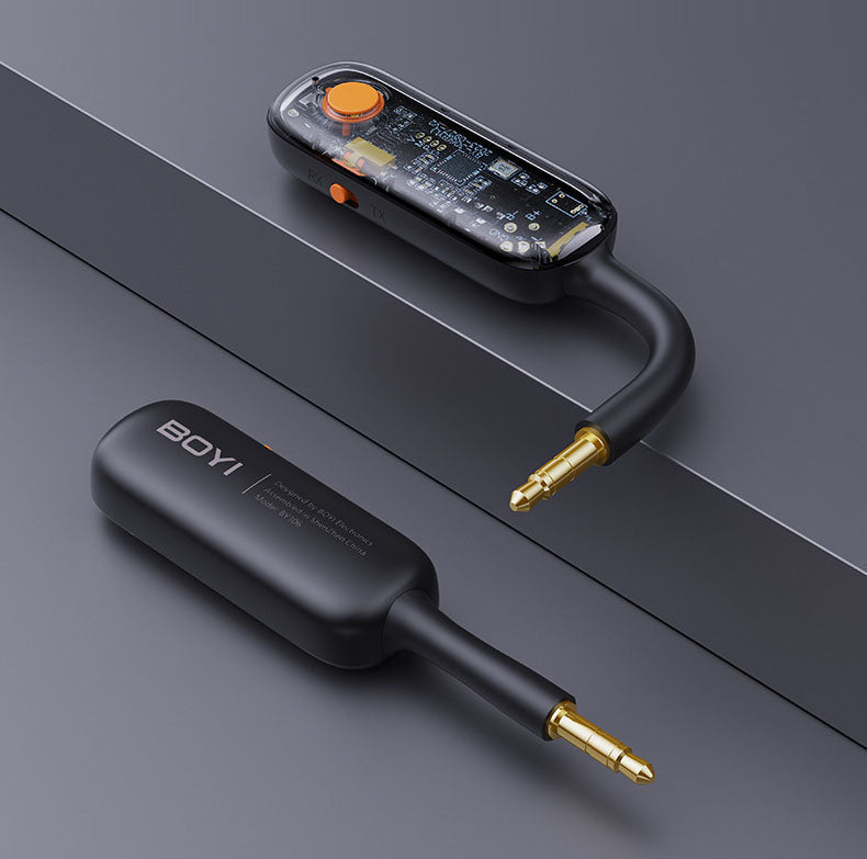 Adaptador Bluetooth 5.3 para Carro com Navegação 2-em-1 – Auscultadores e Transmissor