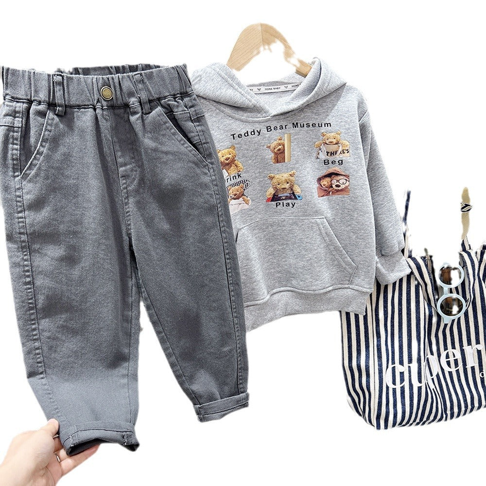 Children's Boy Pants Boys Casual Trousers Kids Cargo Pants Spring Long Pants
