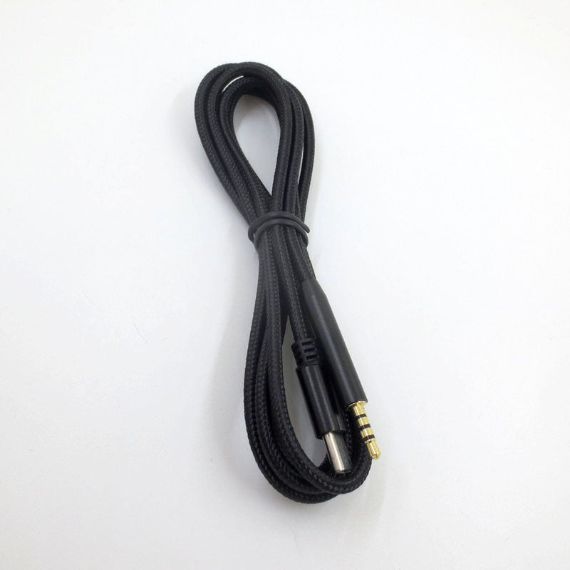 Adequado para cabo de áudio para auscultadores BOSE 700 QC25 QC35 OE2 TYPE-C para 2,5 MM
