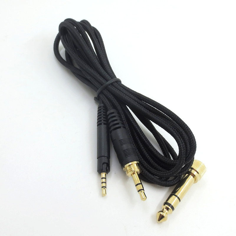 Utilizado para cabo de áudio de auscultadores Senhai HD598 HD599 HD569 HD579 HD518