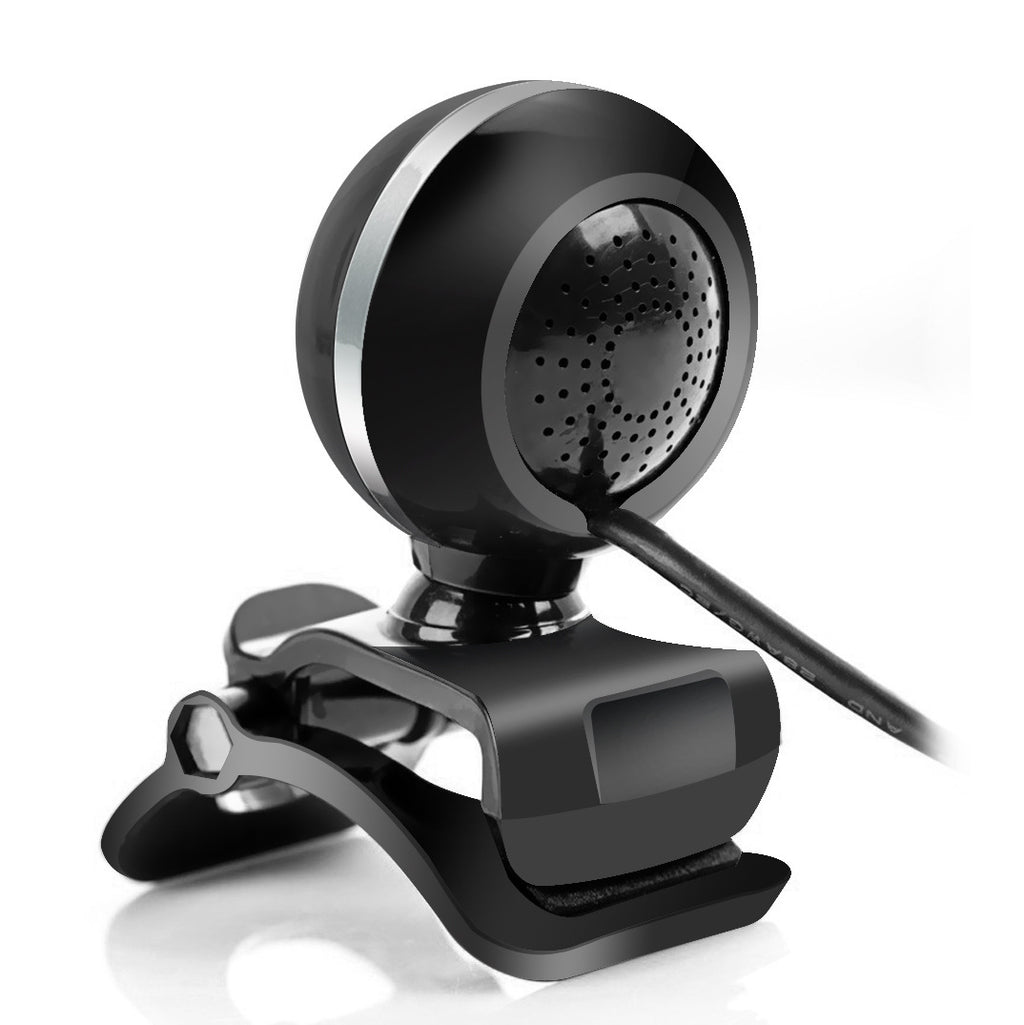 Curso online com câmara de alta definição 480P e microfone com isolamento de som integrado para gravação de vídeo