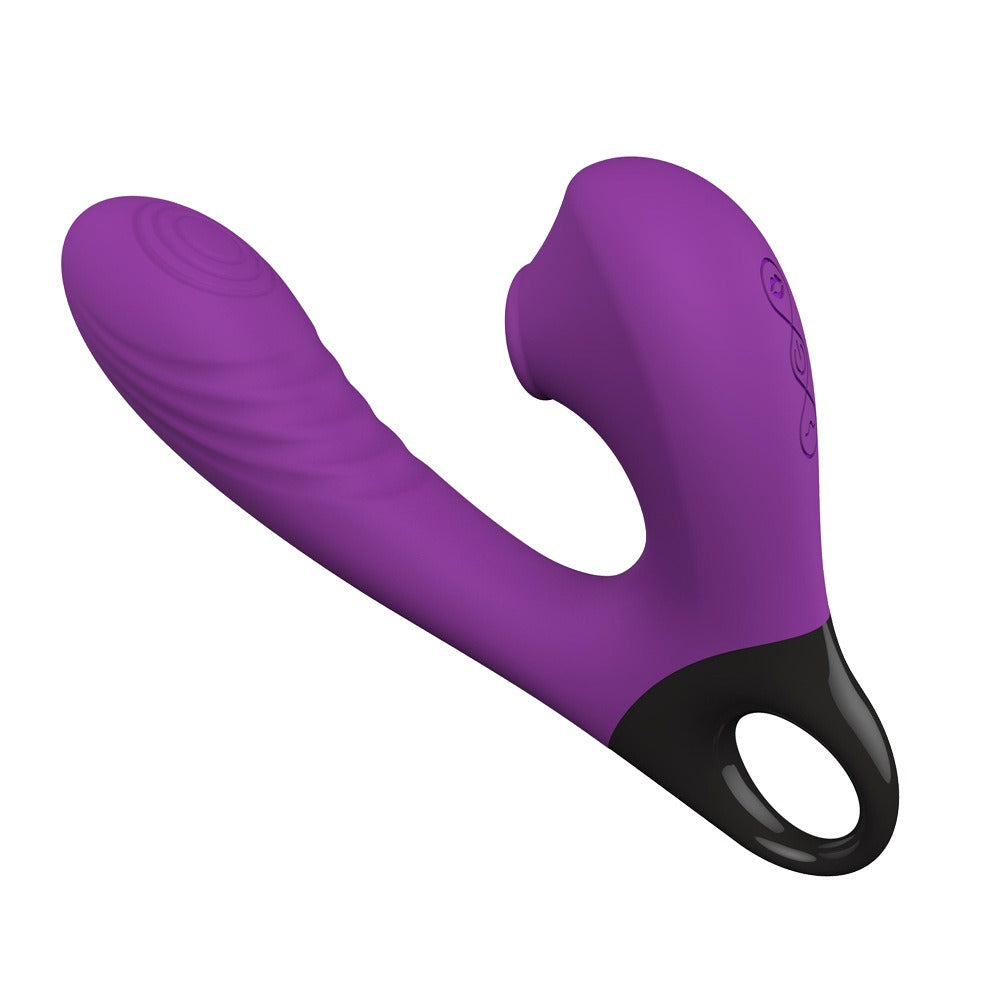 Vibrador 3 em 1 — 10 Modos de Vibração + Sucção + Batença | Casais (+18)
