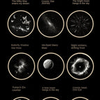 12 Star Projector Discs / Touch Control Version