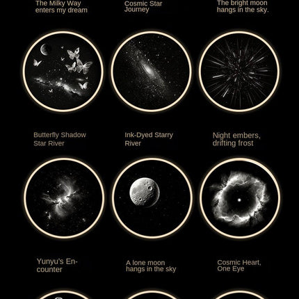 projetor de estrelas usb Luz de Presenca Galaxia