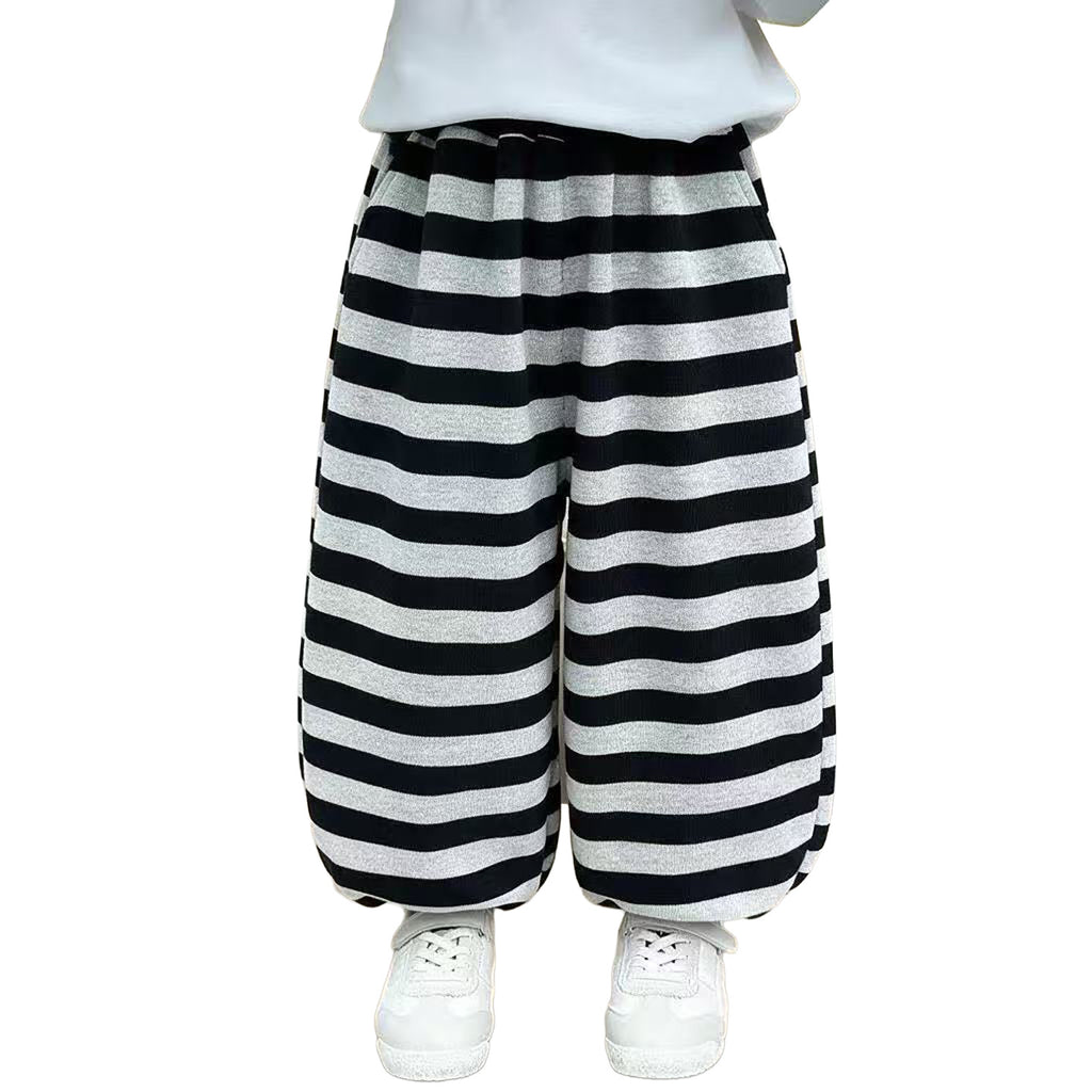 Boys' Casual Striped Sweatpants Jogger Pants