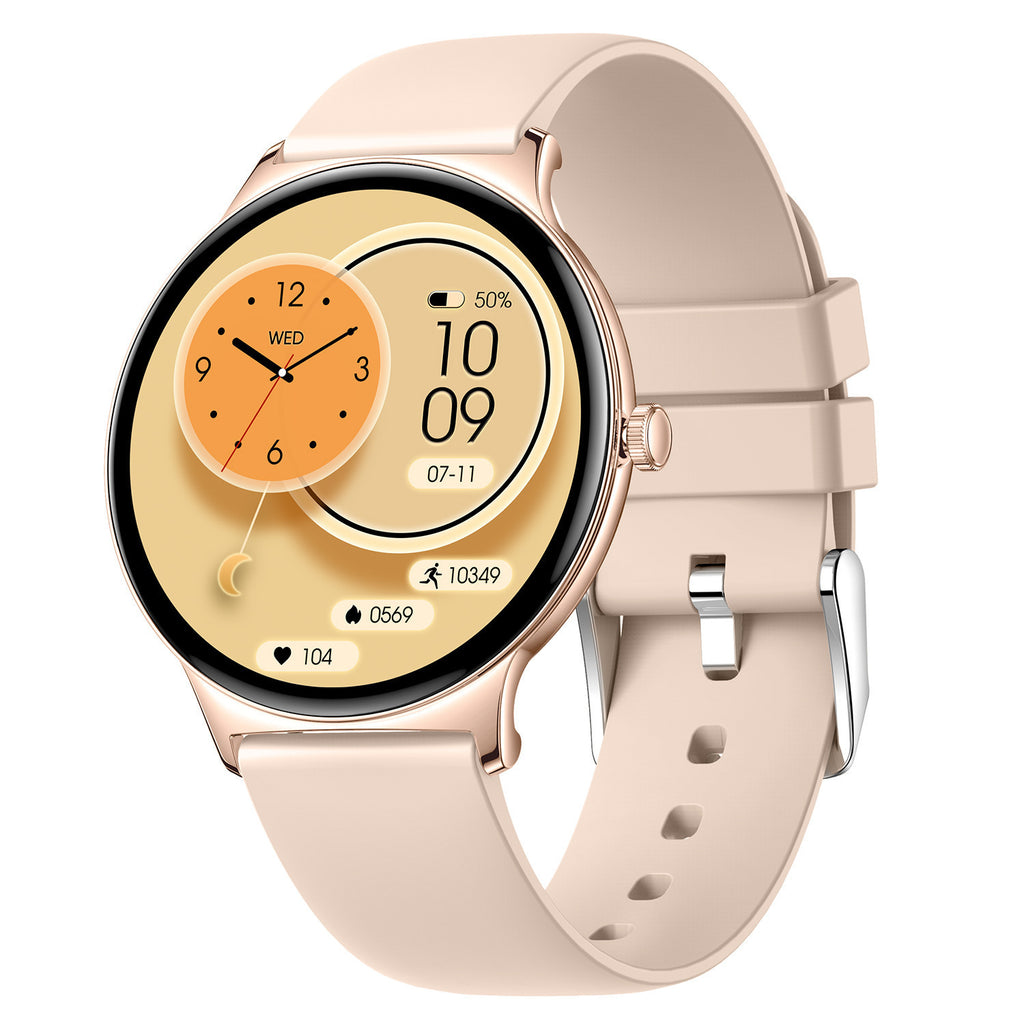 Smartwatch V89 Ultra-Slim – Ecrã AMOLED, Chamadas Bluetooth e Resistente à Água