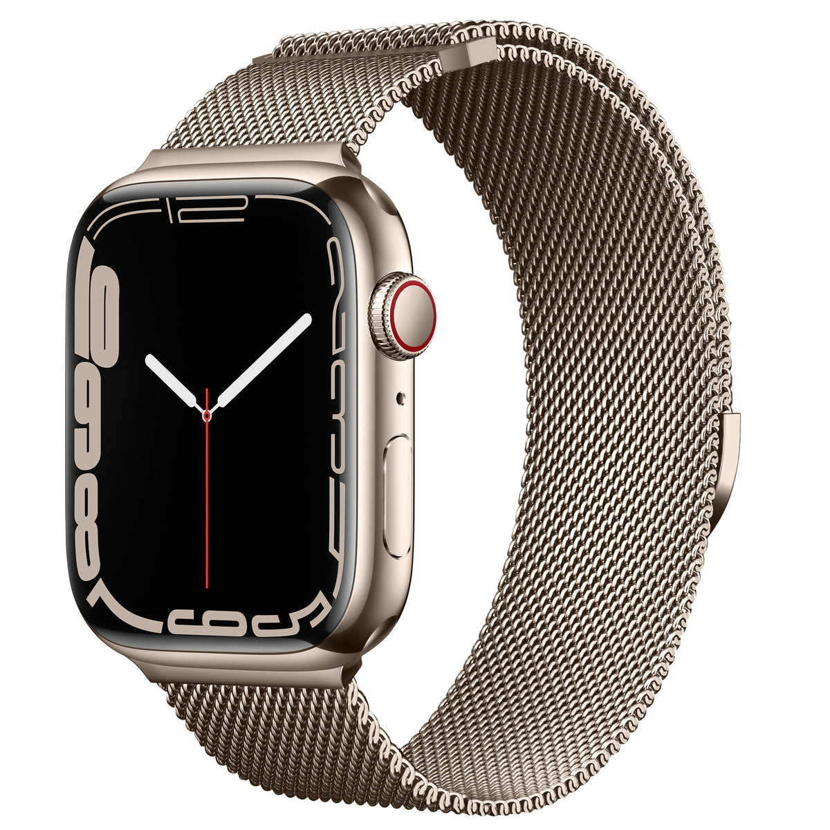 Bracelete Milanesa Magnética para Apple Watch — Aço Inox | 10 Cores | 38 a 49mm