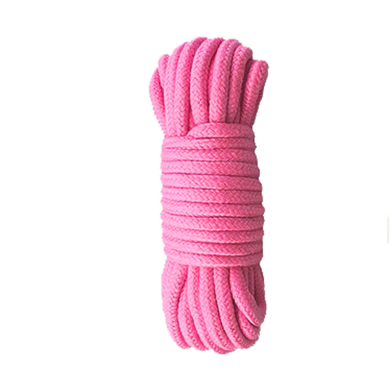 Corda de Bondage em Algodão para Casais — 5m ou 10m | SM Adultos (+18)