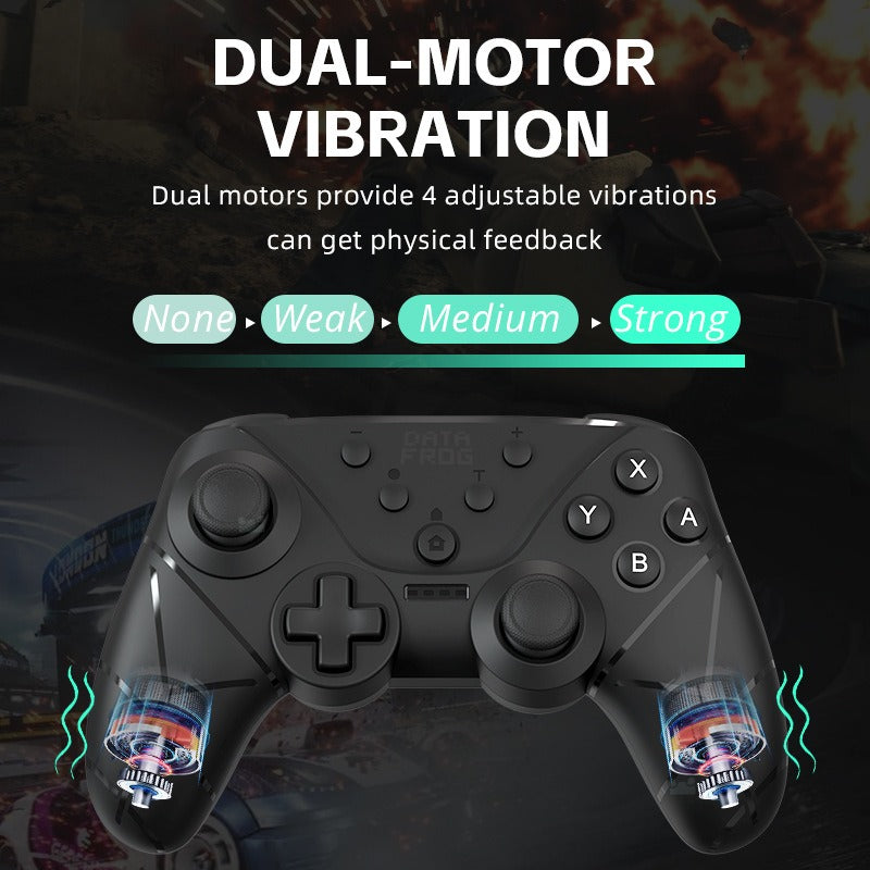 Suitable for Nintendo Switch/oled/lite/PC wireless Bluetooth controller with Turbo vibration NFC function