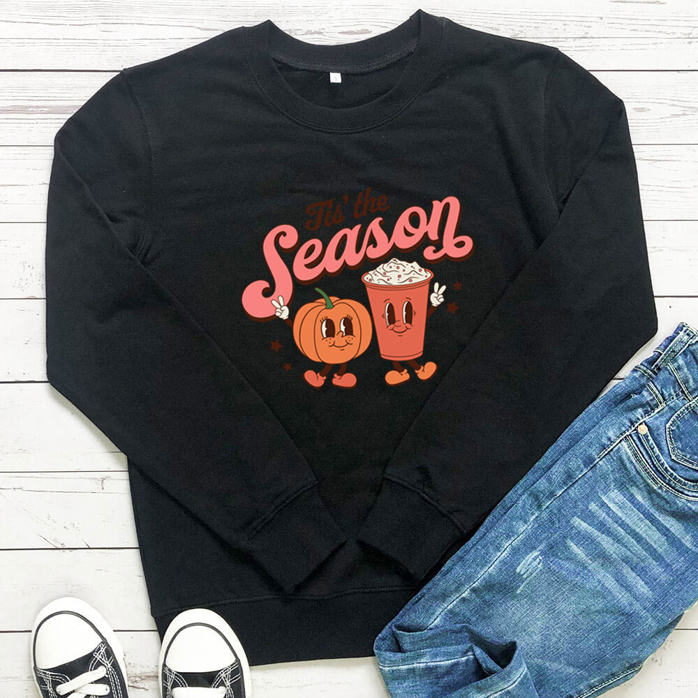 Pumpkin printed hoodie