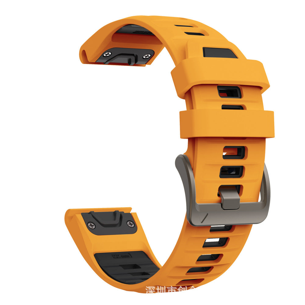 Fita de Silícone para Garmin Fenix 8 | 43/47/51mm | Quick-Release
