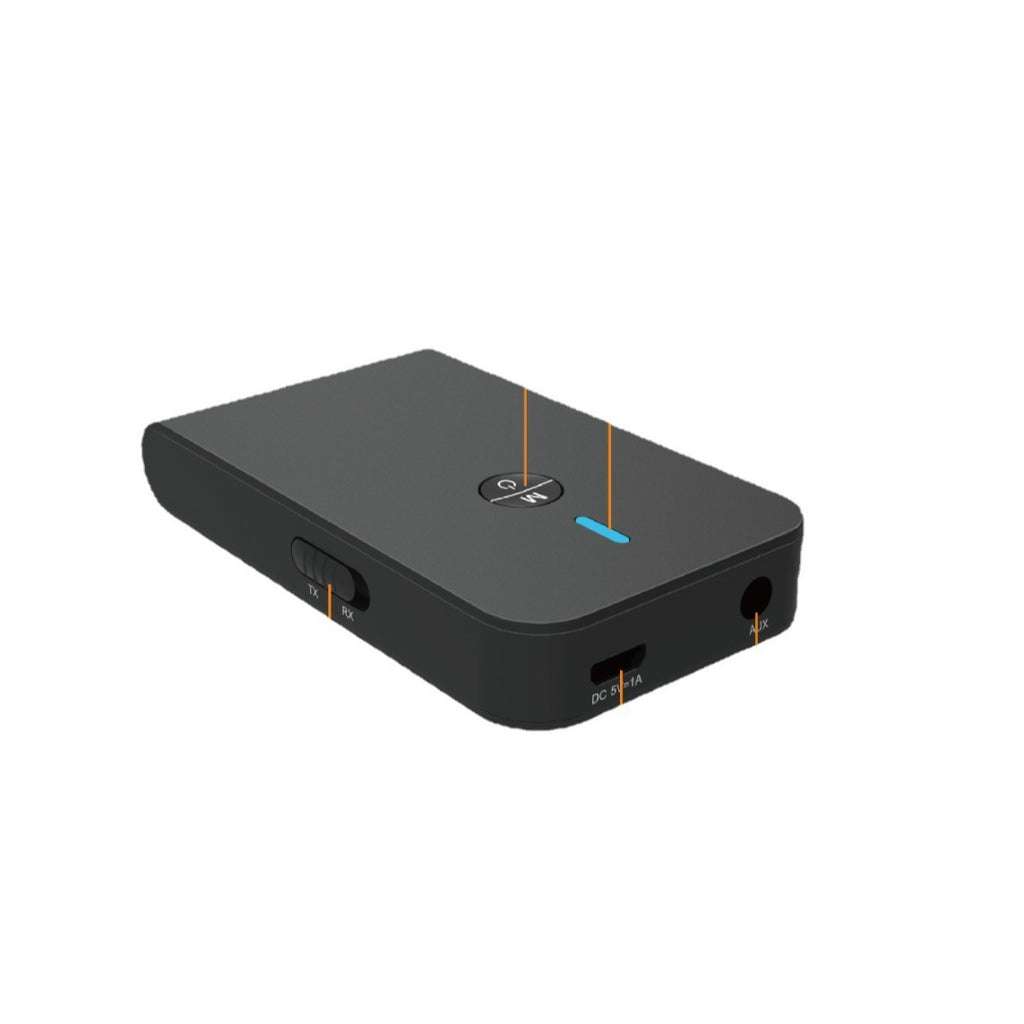 USB Bluetooth 5.0 transmitter and receiver 2-in-1 wireless audio adapter for TV and computer