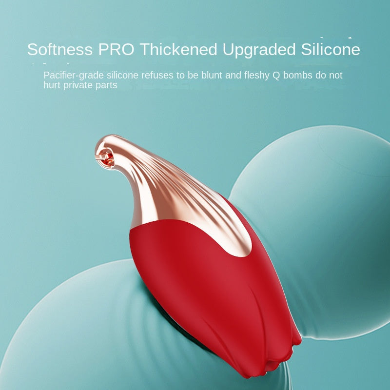 Colar Vibratório Rosa — Silicone + Liga de Zinco | Wearable Discreto | Adultas (+18)
