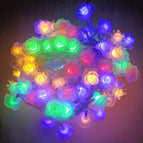 Rose Colorful Light / 1.5-meter 10 light battery model