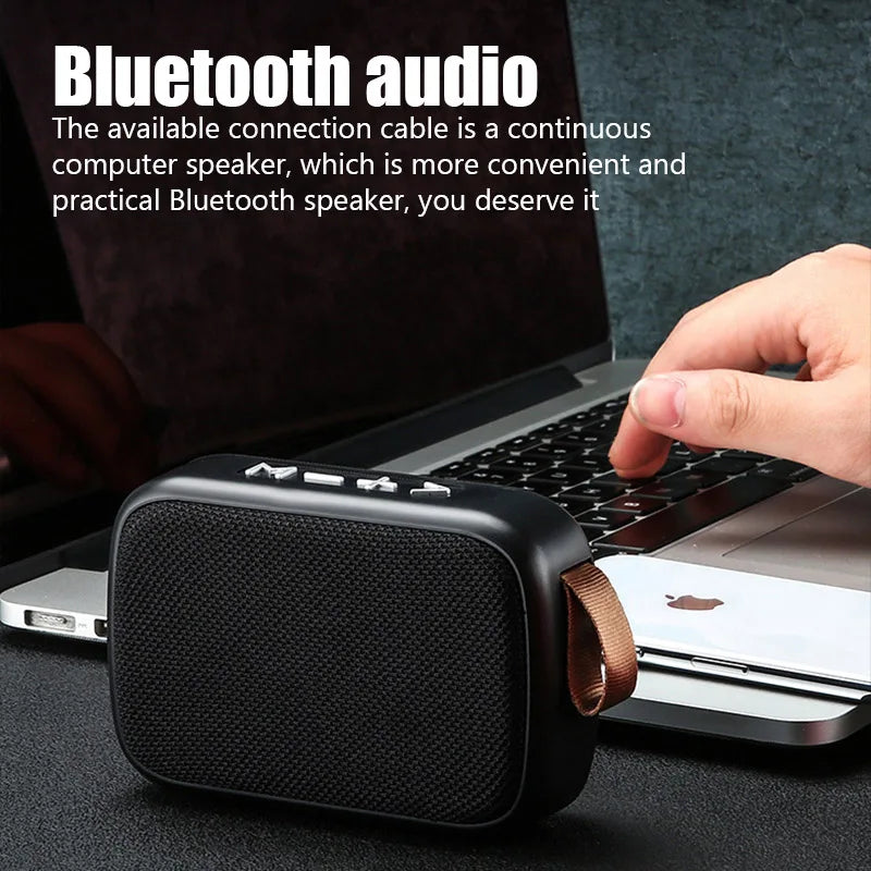Bluetooth Portable Outdoor Oxford Speaker, Wireless Column, 3D Stereo Music Player, Surround Hi-Fi Sound Box