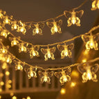 Butterfly Warm Light / 1.5-meter 10 light battery model