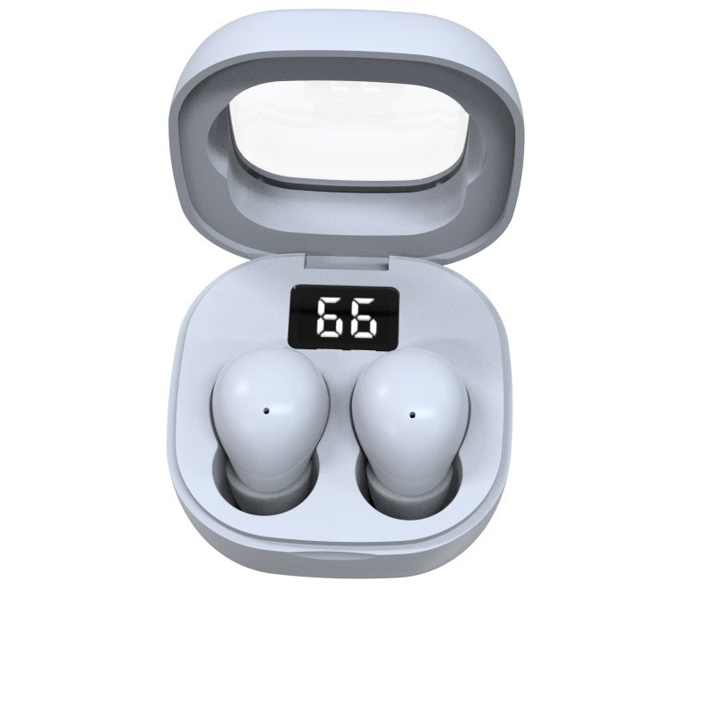 Auriculares Bluetooth 5.3 SK19 – Invisíveis, Som Stereo e Resistentes à Água